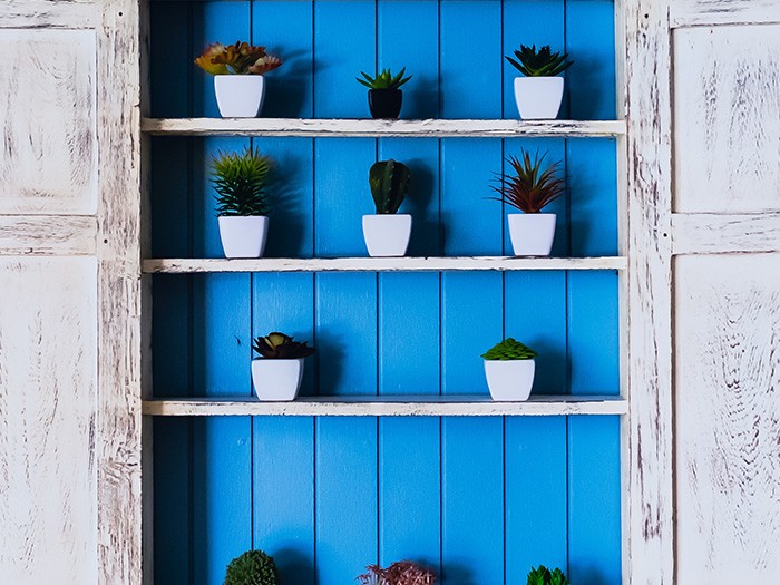 Transform a bookcase from boring to beautiful